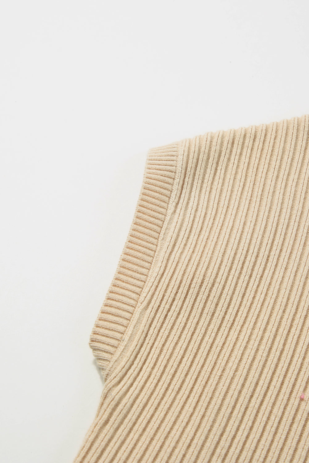 Blackish Green Patch Pocket Ribbed Knit Short Sleeve Sweater Dress