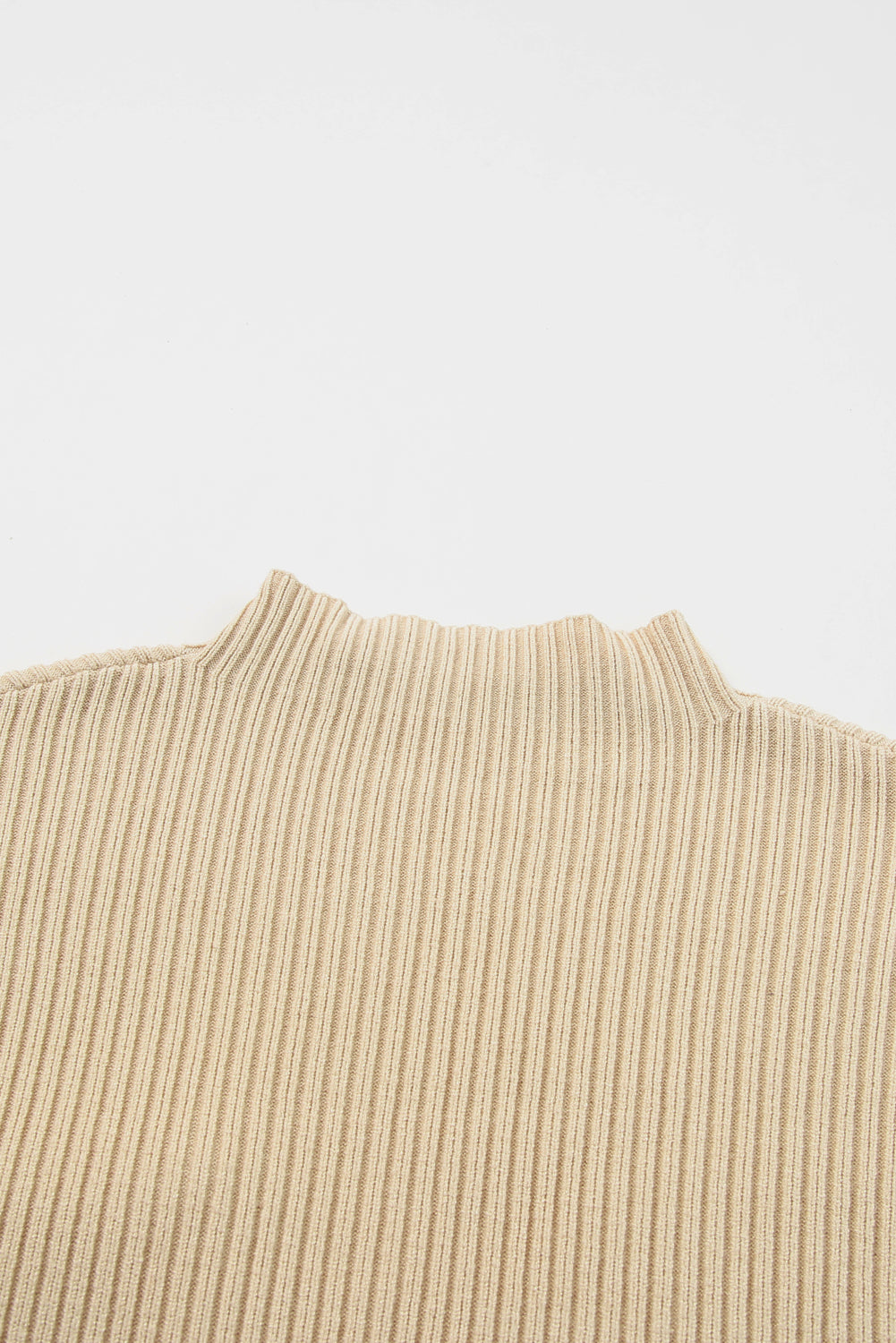 Blackish Green Patch Pocket Ribbed Knit Short Sleeve Sweater Dress