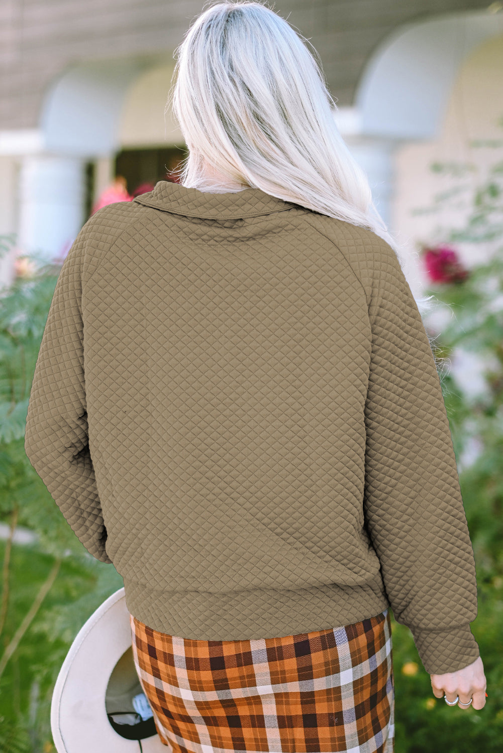 Black Drawstring Kangaroo Pocket Quilted Hooded Dress