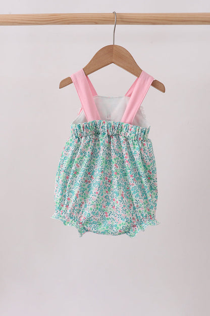 Pink Bow Floral Bubble