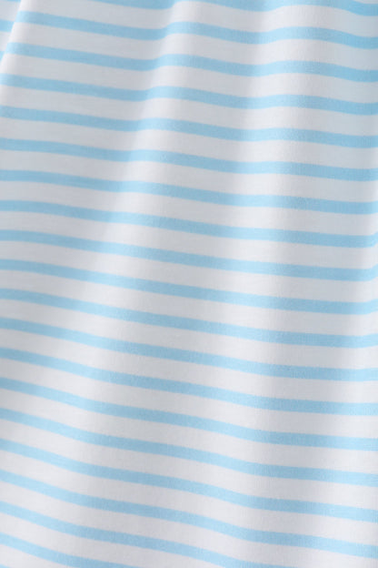 Blue School Apple French Knot Dress