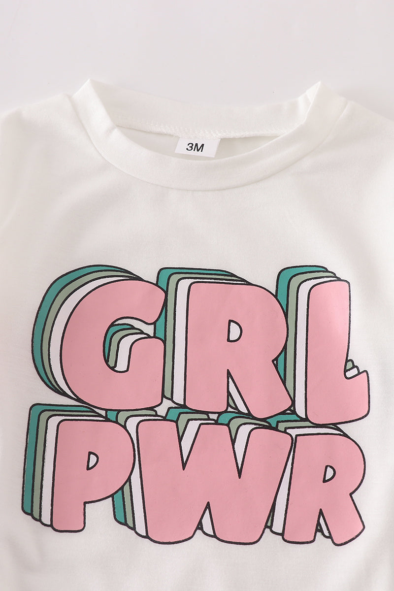 GRL PWR baby bubble