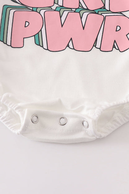 GRL PWR baby bubble