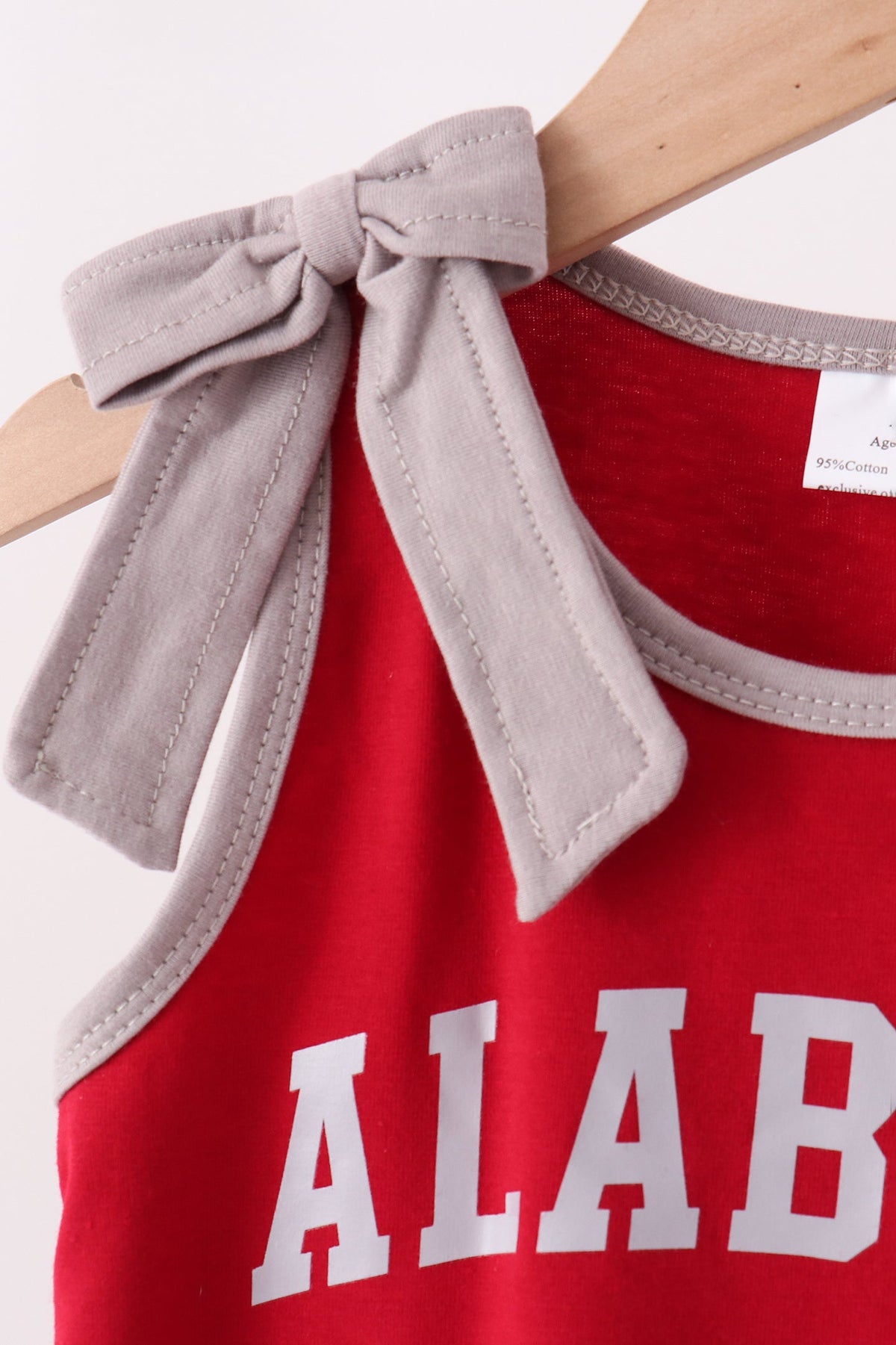 Maroon Alabama active shorts set