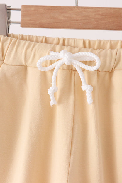 Apricot Drawstring Jogger
