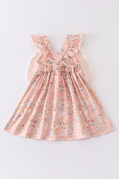 Easter bunny applique dress