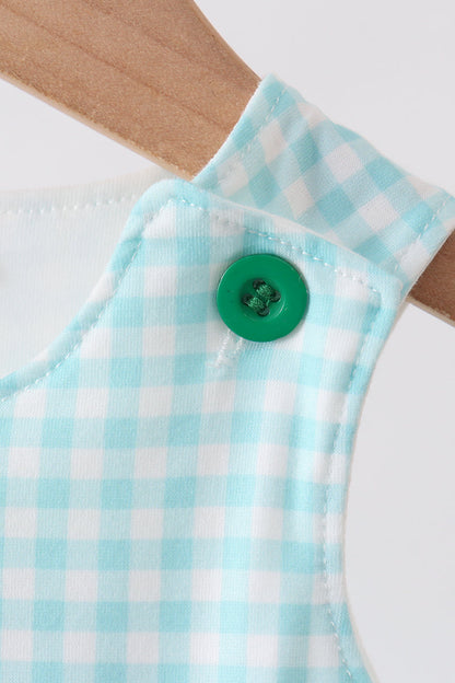 Green Mallard Embroidered Jon Jon