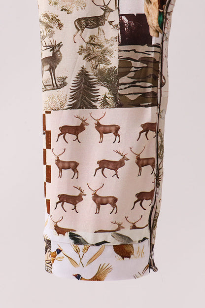 Forest Hunting bamboo 2pc set