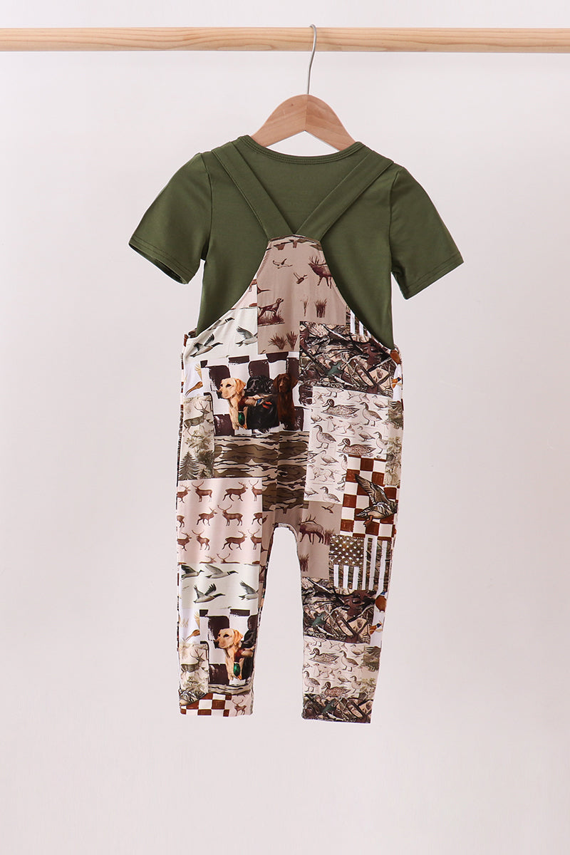 Forest Hunting bamboo 2pc set