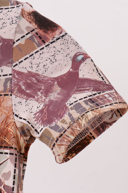 Forest Hunting Bamboo Romper