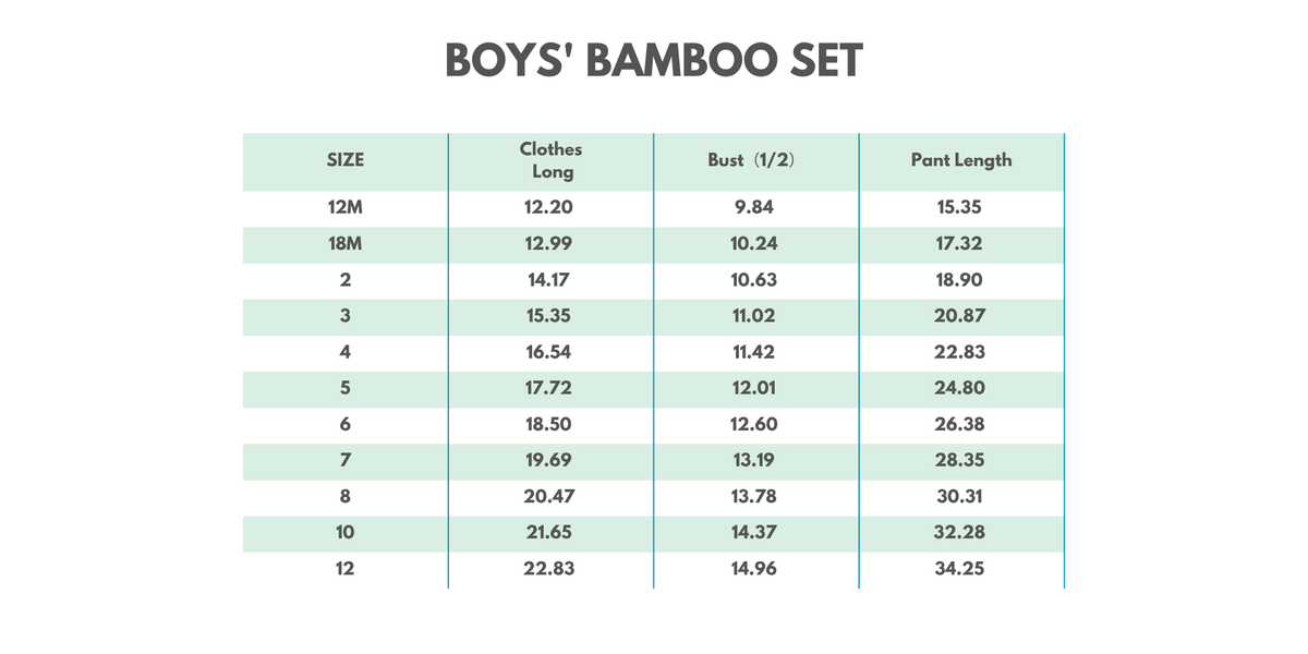 Blue dog bamboo pajama set