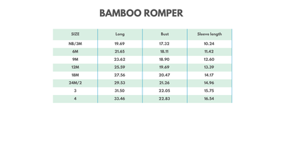 Forest Hunting Bamboo Romper