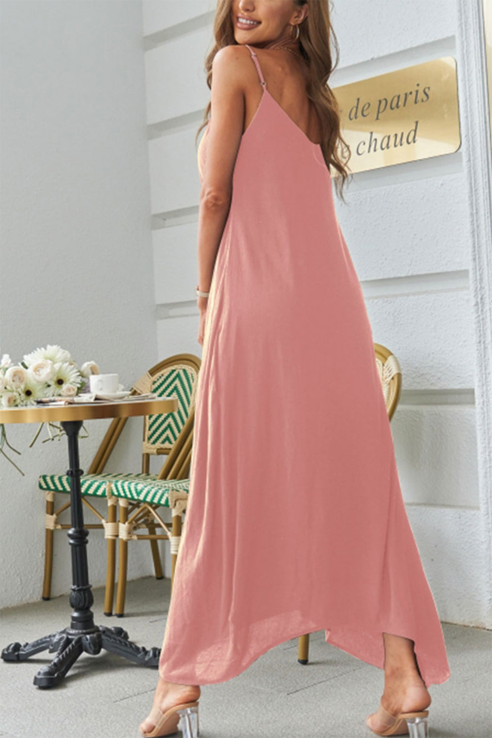 Spaghetti Strap Maxi Dress